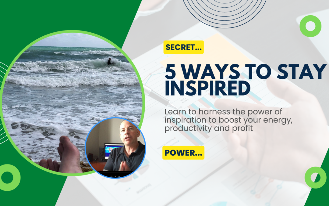 5 Ways To STAY Inspired