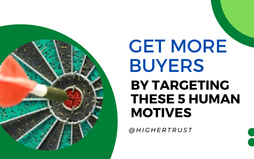 5 Strongest Human Motives That Drive Customers To Buy